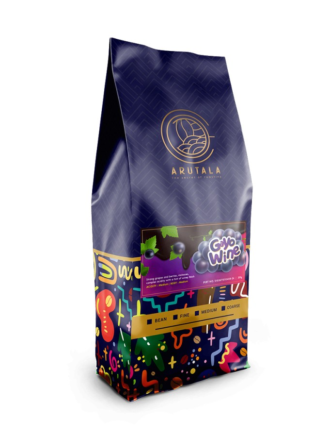 ARUTALA Kopi Arabika Gayo Wine 200 gram-Kopi AyoGoweb