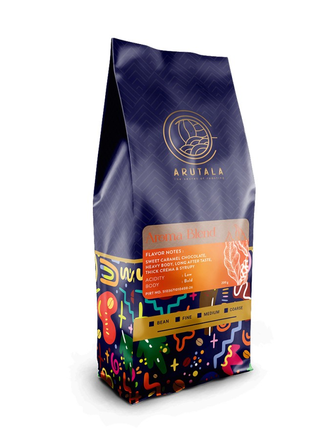 ARUTALA Kopi Aroma Blend 200 gram-Kopi AyoGoweb