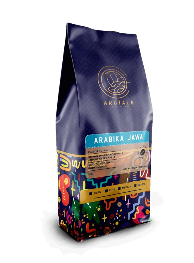 ARUTALA Kopi Arabika Jawa Java 200 gram-Kopi AyoGoweb