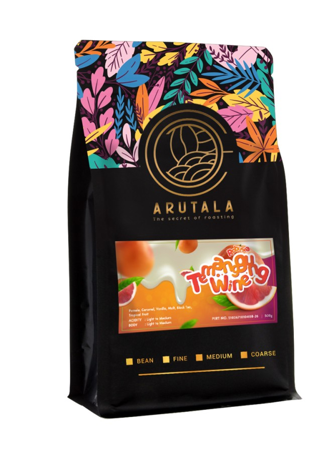 ARUTALA Kopi Robusta Temanggung Wine 500 gram-Kopi AyoGoweb