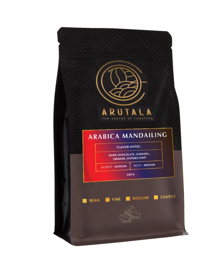 ARUTALA Kopi Arabika Mandailing 500 gram-Kopi AyoGoweb