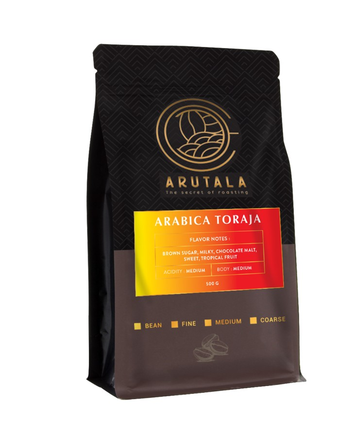 ARUTALA Kopi Arabika Toraja Sapan 500 Gram-Kopi AyoGoweb