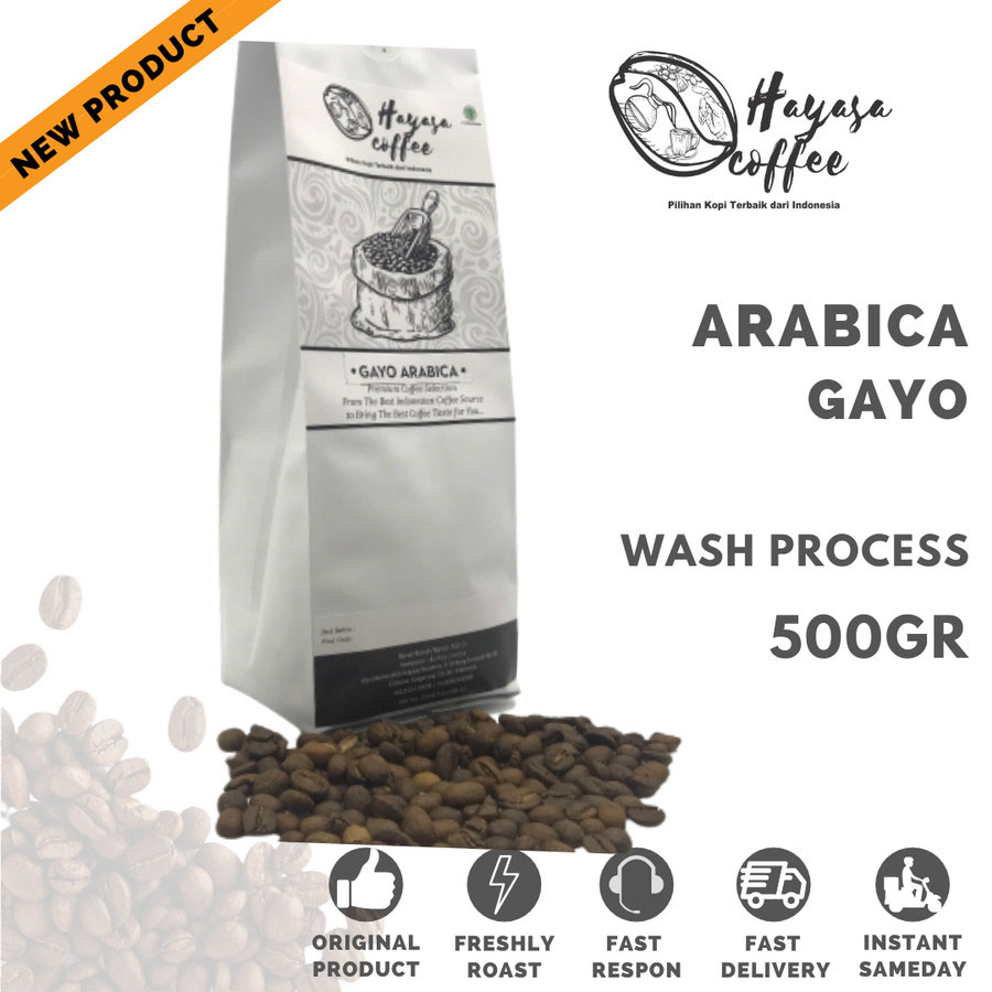 Kopi Hayasa Gayo Specialty Arabika - 500 Gr-Kopi AyoGoweb