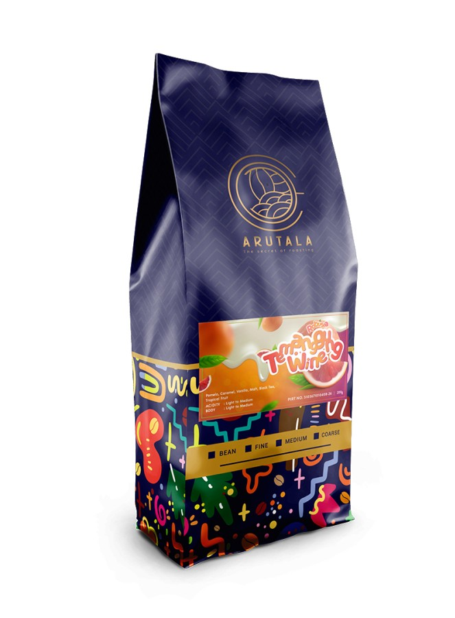 ARUTALA Kopi Robusta Temanggung Wine 200 gram-Kopi AyoGoweb