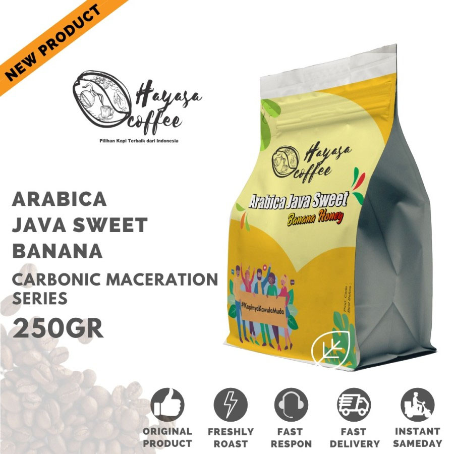 Kopi Arabika Java Sweet Banana (Arabica CM-Series) 250gr-Kopi AyoGoweb
