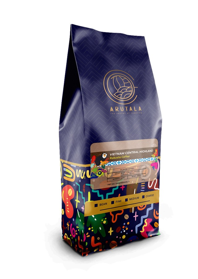 ARUTALA Kopi Vietnam Central Highland Robusta 250 gram-Kopi AyoGoweb