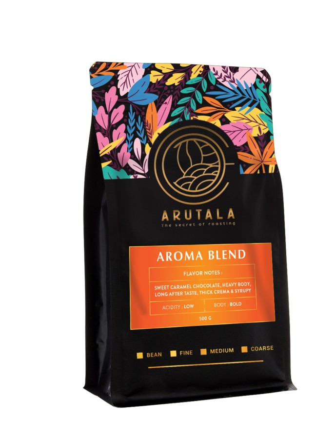 ARUTALA Kopi Aroma Blend 500 Gram-Kopi AyoGoweb