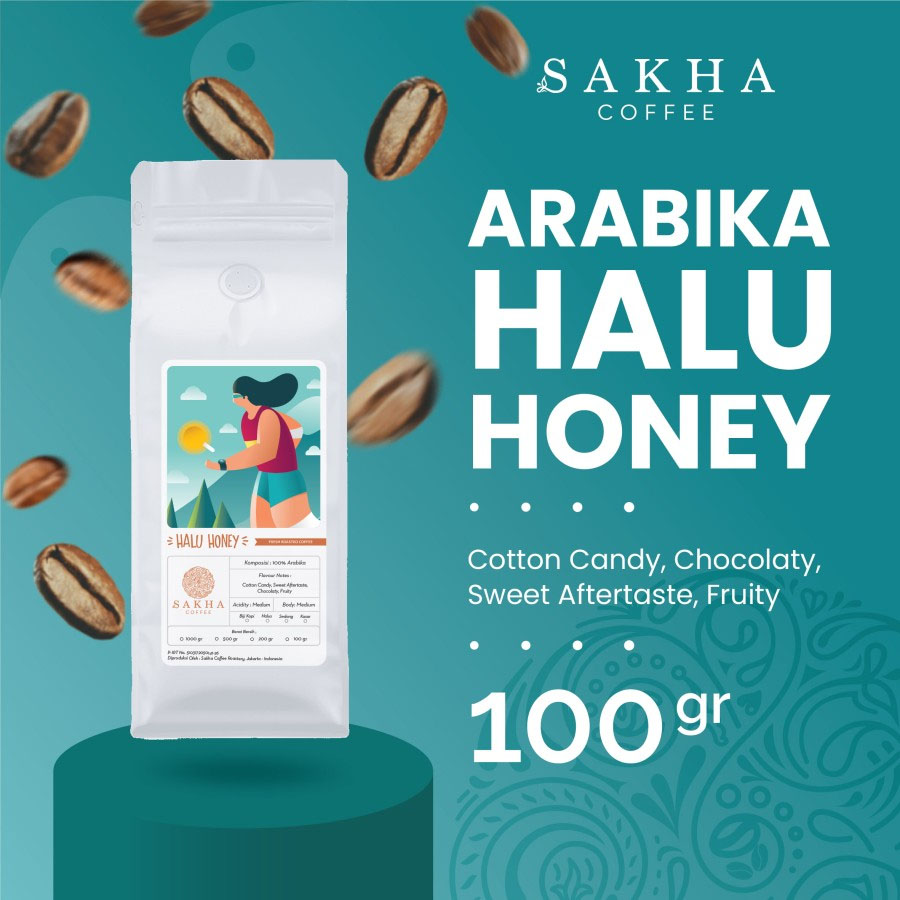 Kopi Arabika Gunung Halu Honey Arabica Specialty Coffee Beans 100 Gram-Kopi AyoGoweb
