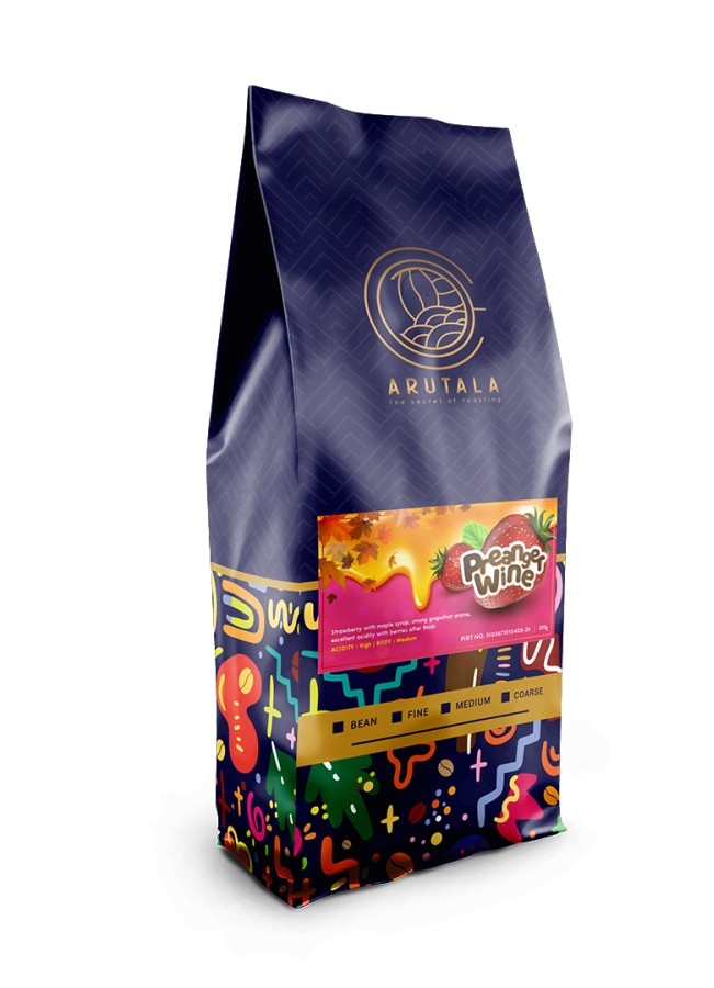 ARUTALA Kopi Arabika Jawa Preanger Wine 200 gram-Kopi AyoGoweb
