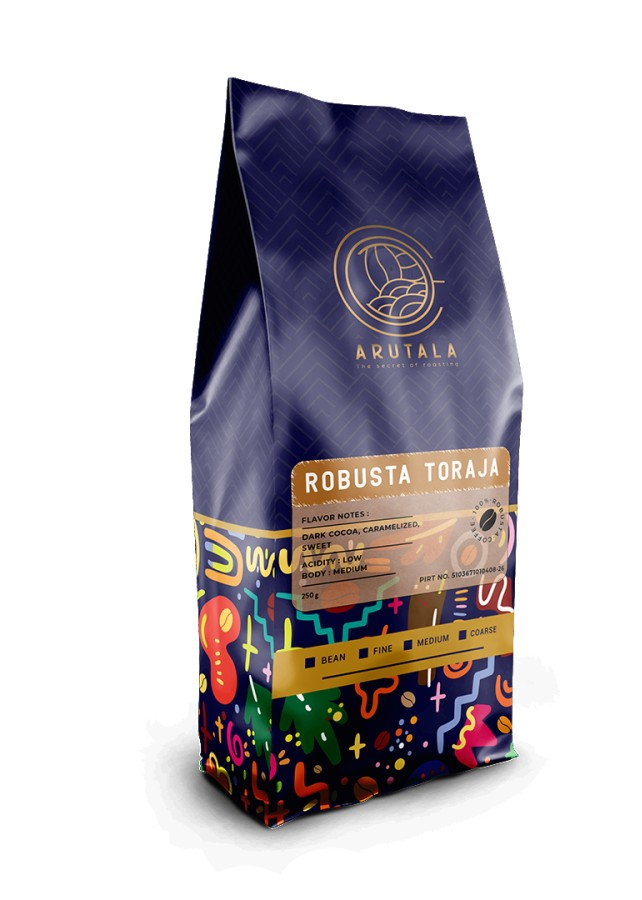 ARUTALA Kopi Toraja Rantebua Robusta Coffee Indonesia 250 gr-Kopi AyoGoweb