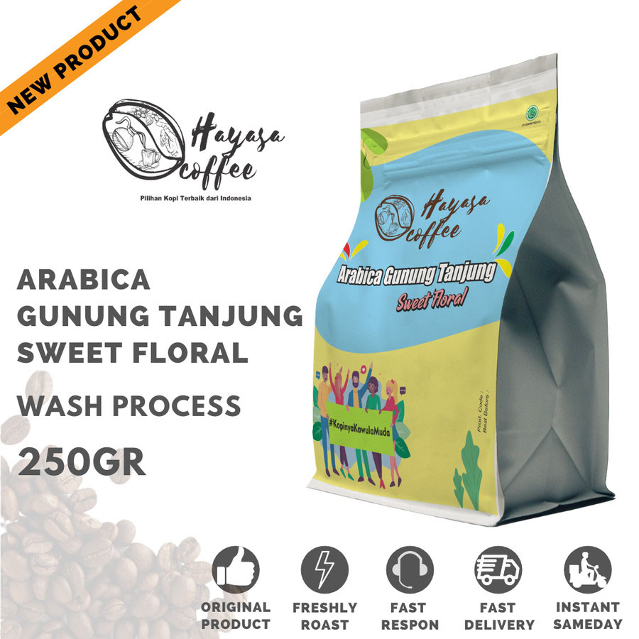 Kopi Arabika Gunung Tanjung - Sweet Floral (Limited edition) - 250gr-Kopi AyoGoweb
