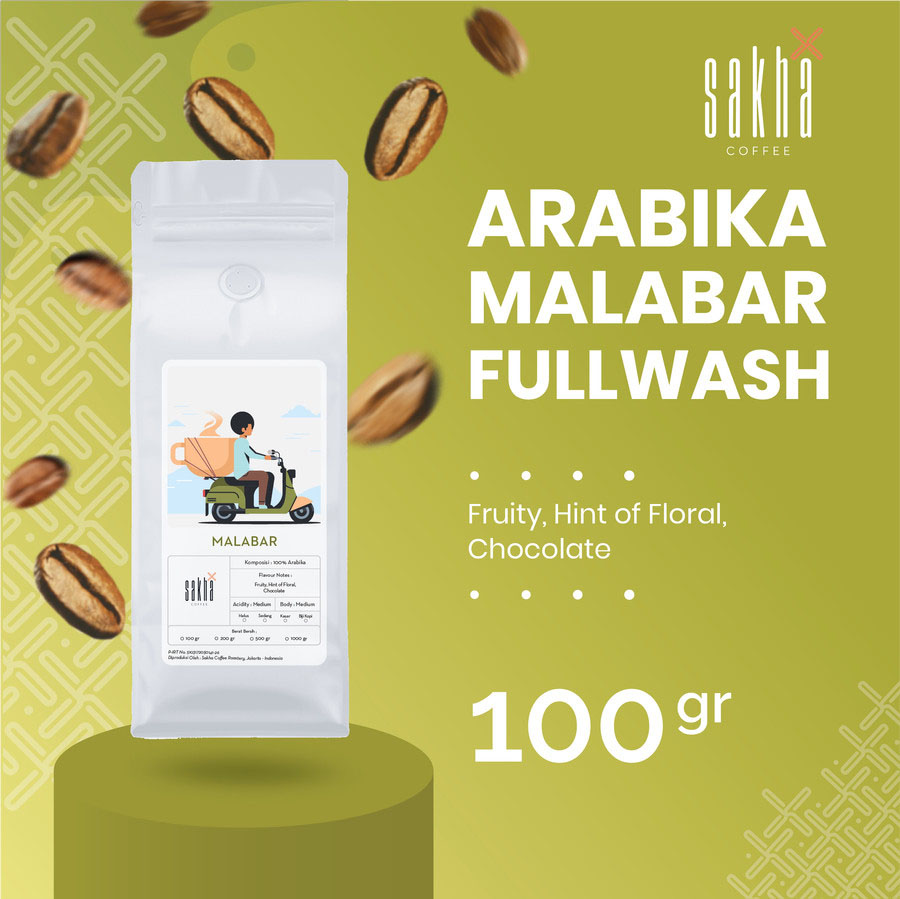 Kopi Arabika Malabar Jawa Barat Arabica Coffee Beans 100gr Biji Bubuk-Kopi AyoGoweb