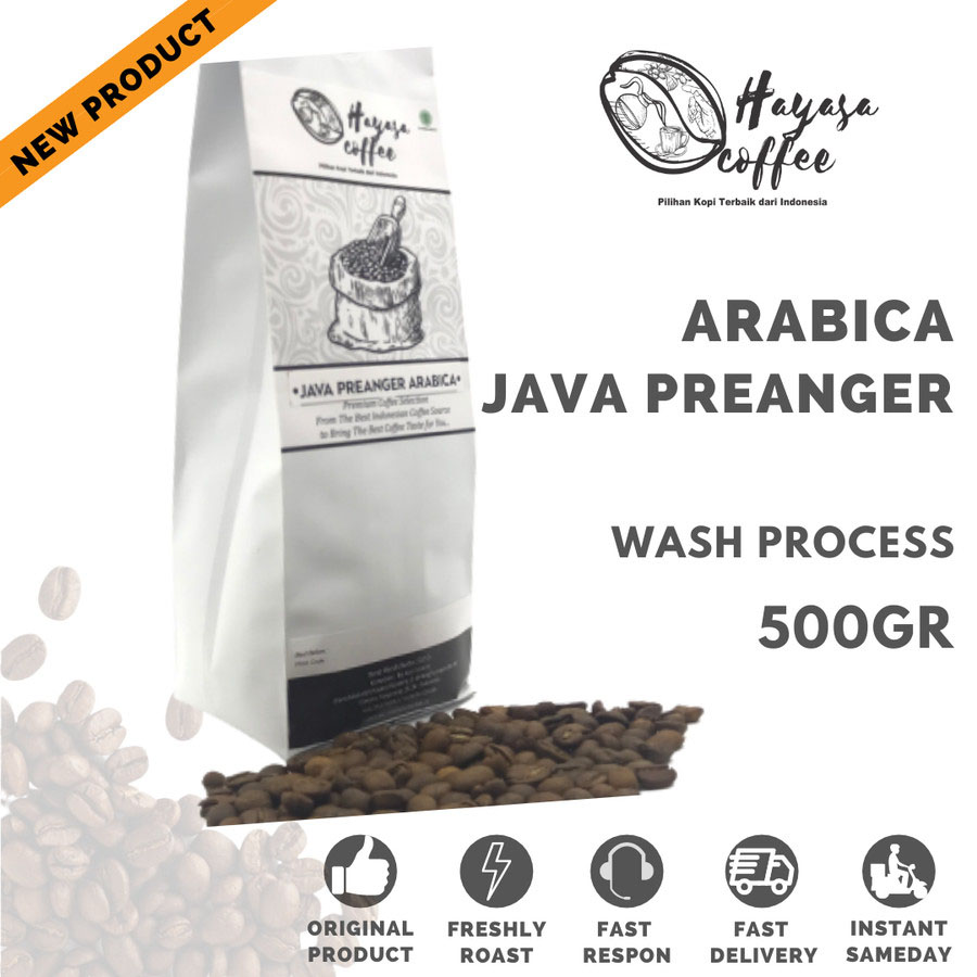 Kopi Hayasa Preanger Specialty Arabika - 500 Gr-Kopi AyoGoweb