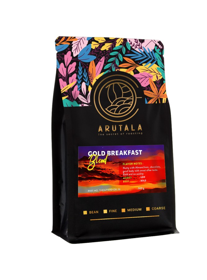 ARUTALA Kopi Gold Breakfast Blend 500 gram-Kopi AyoGoweb