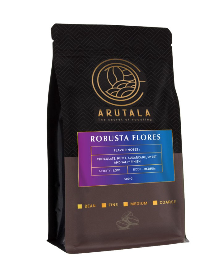 ARUTALA Kopi Flores Robusta Coffee 500 gram-Kopi AyoGoweb